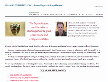 Tablet Screenshot of adamsunlimited.net